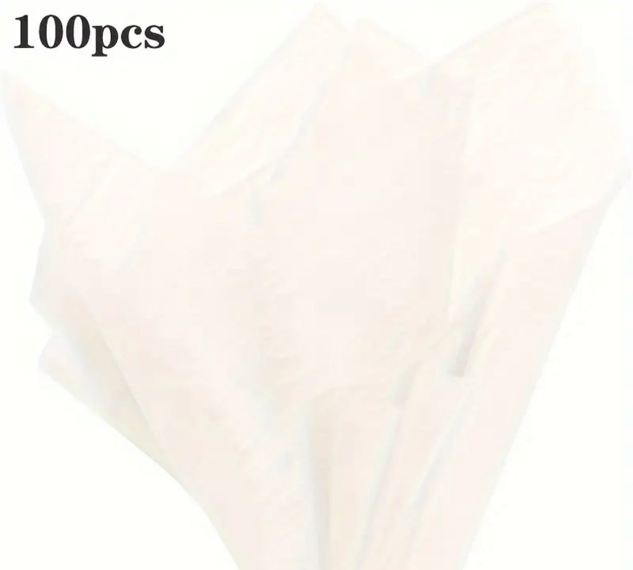 100 pack Cotton tissue paper